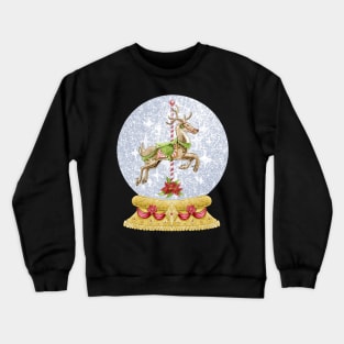 Merry Christmas Snow Globe Crewneck Sweatshirt